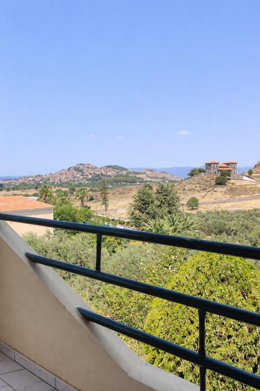 Exterior of Molyvos Sunset Horizon private villa, Lesvos, Greece